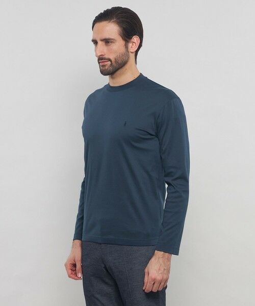 MACKINTOSH LONDON(MENS) / マッキントッシュ ロンドン メンズ カットソー | 【WEB・一部店舗限定】スーピマシルケットスムースロングスリーブTシャツ | 詳細5