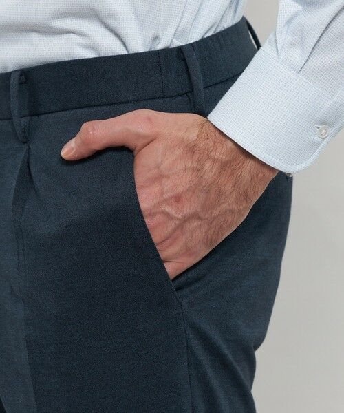 MACKINTOSH LONDON(MENS) / マッキントッシュ ロンドン 　メンズ その他パンツ | 【WEB・一部店舗限定】【FLEX JERSEY】ムリネバーズアイジャージーセットアップパンツ | 詳細6