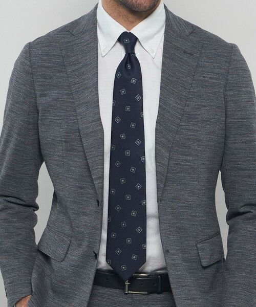 MACKINTOSH LONDON(MENS) / マッキントッシュ ロンドン 　メンズ ネクタイ | 飛び小紋柄ネクタイ | 詳細1