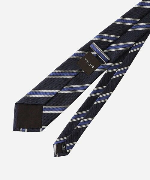 MACKINTOSH LONDON(MENS) / マッキントッシュ ロンドン 　メンズ ネクタイ | ツイルストライプ柄ネクタイ | 詳細3