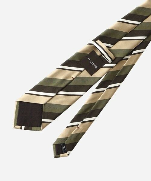 MACKINTOSH LONDON(MENS) / マッキントッシュ ロンドン 　メンズ ネクタイ | サテンストライプ柄ネクタイ | 詳細3