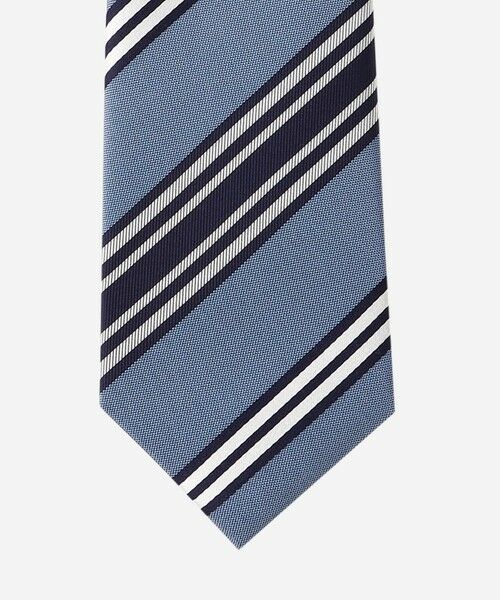 MACKINTOSH LONDON(MENS) / マッキントッシュ ロンドン 　メンズ ネクタイ | バスケットストライプ柄ネクタイ | 詳細2