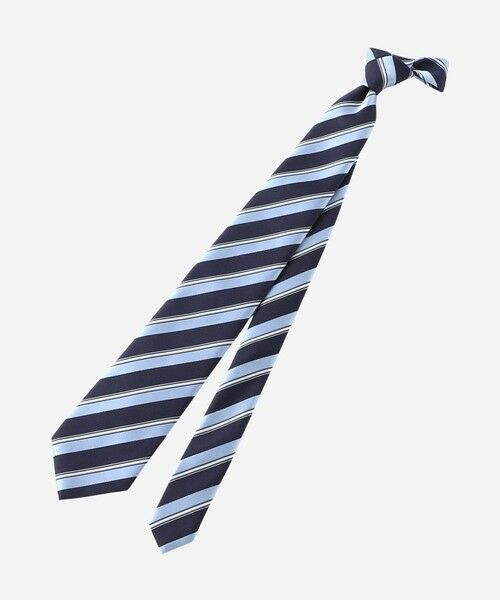 MACKINTOSH LONDON(MENS)/マッキントッシュ ロンドン メンズ ツイルストライプネクタイ ネイビー X MACKINTOSH LONDON(MENS)/マッキントッシュ ロンドン メンズ ツイルストライプネクタイ ネイビー X