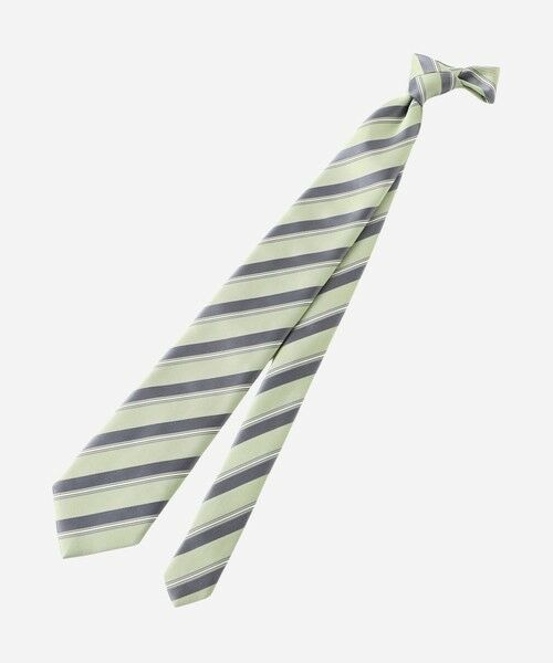 MACKINTOSH LONDON(MENS)/マッキントッシュ ロンドン メンズ ツイルストライプネクタイ グリーン6 X MACKINTOSH LONDON(MENS)/マッキントッシュ ロンドン メンズ ツイルストライプネクタイ グリーン6 X