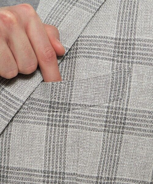 MACKINTOSH LONDON(MENS) / マッキントッシュ ロンドン 　メンズ その他アウター | 【NEW BRIDGE】【Di Fabio/ディ・ファビオ】サマーツイードチェックジャケット | 詳細6