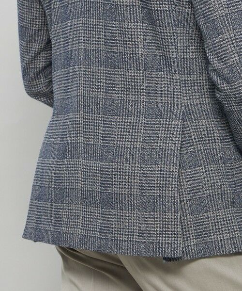 MACKINTOSH LONDON(MENS) / マッキントッシュ ロンドン メンズ ノーカラージャケット | 【FLEX JERSEY】【LANIFICIO ROMA/ラニフィーチョ ローマ】グレンチェックジャケット | 詳細7