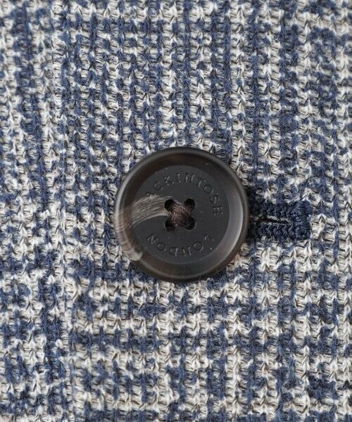 MACKINTOSH LONDON(MENS) / マッキントッシュ ロンドン メンズ ノーカラージャケット | 【FLEX JERSEY】【LANIFICIO ROMA/ラニフィーチョ ローマ】グレンチェックジャケット | 詳細8