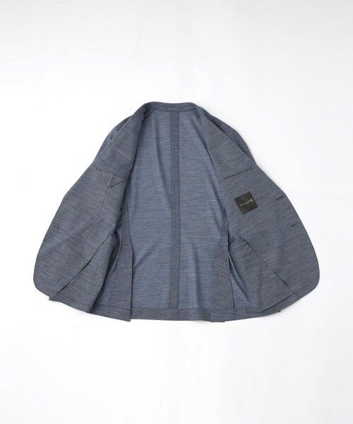 MACKINTOSH LONDON(MENS) / マッキントッシュ ロンドン メンズ ノーカラージャケット | 【FLEX JERSEY】サマーウールジャージーセットアップジャケット | 詳細10