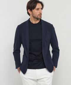 MACKINTOSH LONDON(MENS) / マッキントッシュ ロンドン 　メンズ ノーカラージャケット | 【WEB・一部店舗限定】【REDA/レダ】マイクロチェックジャケット