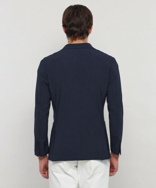 MACKINTOSH LONDON(MENS) / マッキントッシュ ロンドン 　メンズ ノーカラージャケット | 【WEB・一部店舗限定】【REDA/レダ】マイクロチェックジャケット | 詳細5