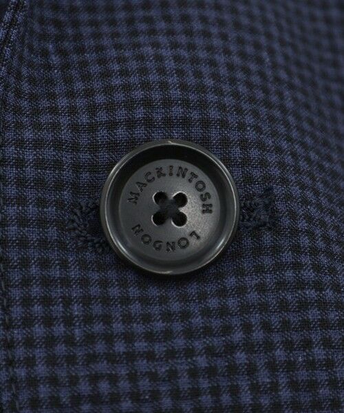 MACKINTOSH LONDON(MENS) / マッキントッシュ ロンドン 　メンズ ノーカラージャケット | 【WEB・一部店舗限定】【REDA/レダ】マイクロチェックジャケット | 詳細9