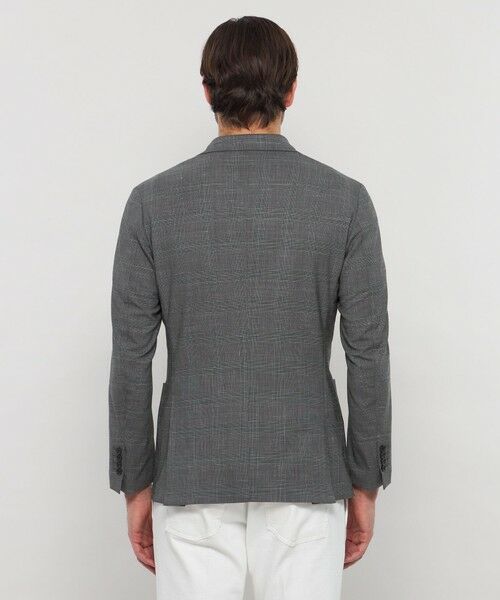 MACKINTOSH LONDON(MENS) / マッキントッシュ ロンドン 　メンズ ノーカラージャケット | 【WEB・一部店舗限定】【REDA/レダ】グレンチェックジャケット | 詳細5