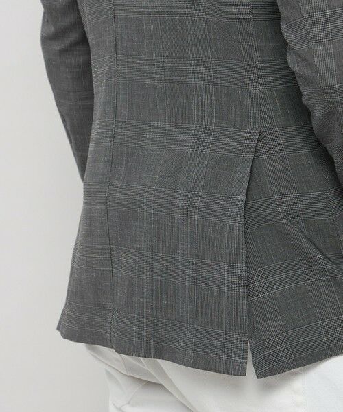 MACKINTOSH LONDON(MENS) / マッキントッシュ ロンドン 　メンズ ノーカラージャケット | 【WEB・一部店舗限定】【REDA/レダ】グレンチェックジャケット | 詳細8