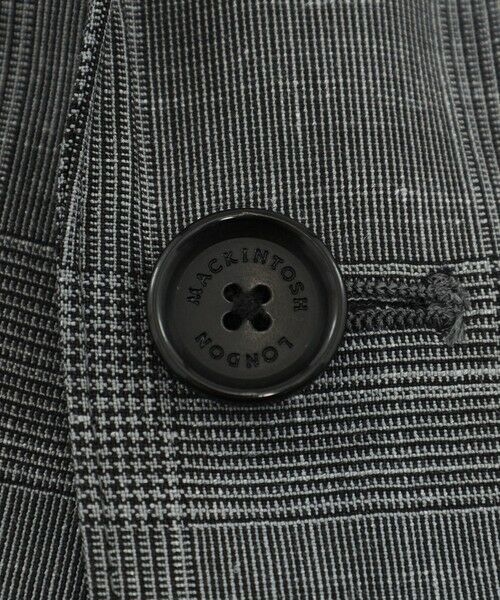 MACKINTOSH LONDON(MENS) / マッキントッシュ ロンドン メンズ ノーカラージャケット | 【WEB・一部店舗限定】【REDA/レダ】グレンチェックジャケット | 詳細9
