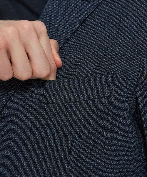 MACKINTOSH LONDON(MENS) / マッキントッシュ ロンドン 　メンズ ノーカラージャケット | 【WEB・一部店舗限定】リネンジャケット | 詳細5