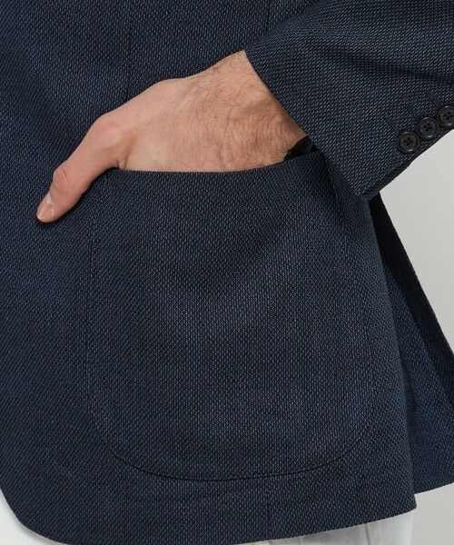 MACKINTOSH LONDON(MENS) / マッキントッシュ ロンドン 　メンズ ノーカラージャケット | 【WEB・一部店舗限定】リネンジャケット | 詳細6