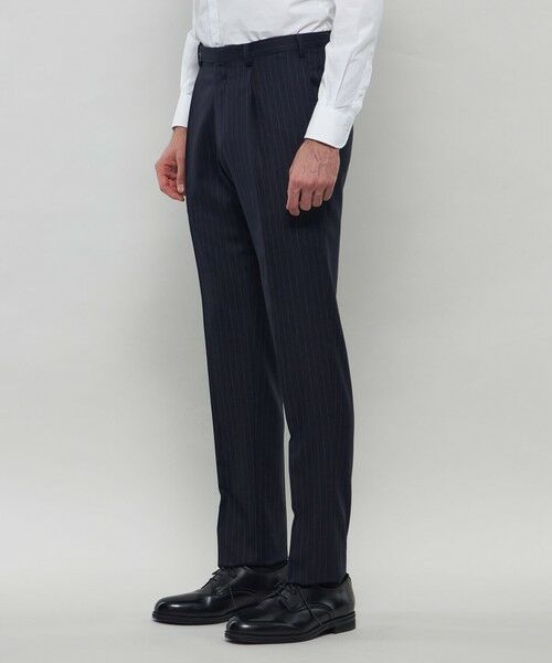 MACKINTOSH LONDON(MENS) / マッキントッシュ ロンドン 　メンズ セットアップ | ウールシルク チョークストライプスーツ | 詳細11