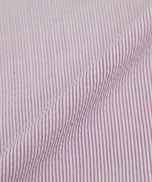 MACKINTOSH LONDON(MENS) / マッキントッシュ ロンドン メンズ シャツ・ブラウス | 【WEB・一部店舗限定】シアサッカーストライプ半袖ボタンダウンシャツ | 詳細14