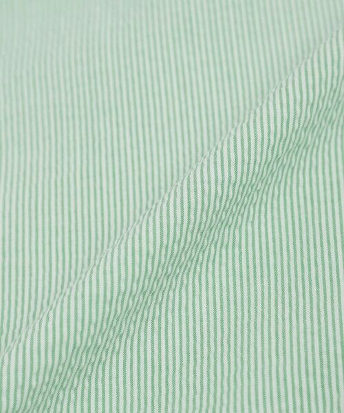 MACKINTOSH LONDON(MENS) / マッキントッシュ ロンドン メンズ シャツ・ブラウス | 【WEB・一部店舗限定】シアサッカーストライプ半袖ボタンダウンシャツ | 詳細15