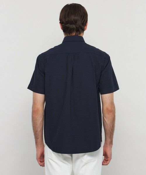 MACKINTOSH LONDON(MENS) / マッキントッシュ ロンドン メンズ シャツ・ブラウス | 【WEB・一部店舗限定】シアサッカーワイドカラーシャツ | 詳細5