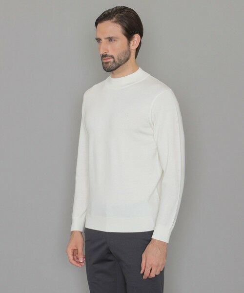 MACKINTOSH LONDON(MENS) / マッキントッシュ ロンドン メンズ ニット・セーター | 【WEB・一部店舗限定】ハイゲージ天竺モックネックニット | 詳細4