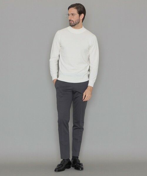 MACKINTOSH LONDON(MENS) / マッキントッシュ ロンドン メンズ ニット・セーター | 【WEB・一部店舗限定】ハイゲージ天竺モックネックニット | 詳細1