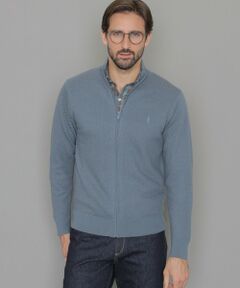 MACKINTOSH LONDON(MENS) / マッキントッシュ ロンドン 　メンズ ニット・セーター | 【WEB・一部店舗限定】ハイゲージケーブルフルジップアップニット