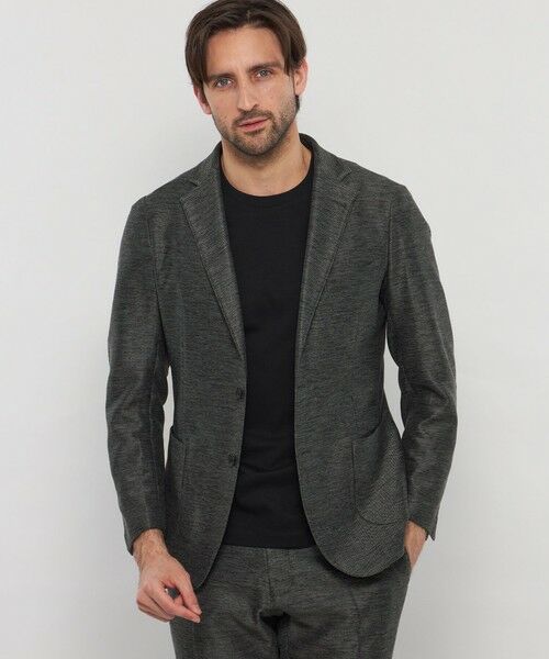 MACKINTOSH LONDON(MENS)/マッキントッシュ ロンドン メンズ 【BREASY JACKET】LENO CLOTH セットアップジャケット グレー系2 36 MACKINTOSH LONDON(MENS)/マッキントッシュ ロンドン メンズ 【BREASY JACKET】LENO CLOTH セットアップジャケット グレー系2 36