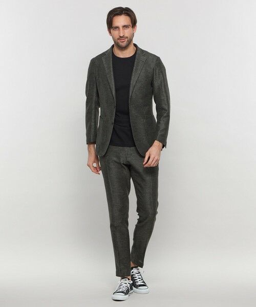 LEON掲載】【BREASY JACKET】LENO CLOTH セットアップジャケット LEON掲載】【BREASY JACKET】LENO CLOTH セットアップジャケット
