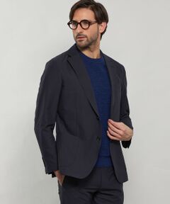 マッキントッシュロンドン シアサッカー ジャケット 42 XL 紺 ネイビー BREASY JACKET】【Subalpino/スバルピーノ】シアサッカー