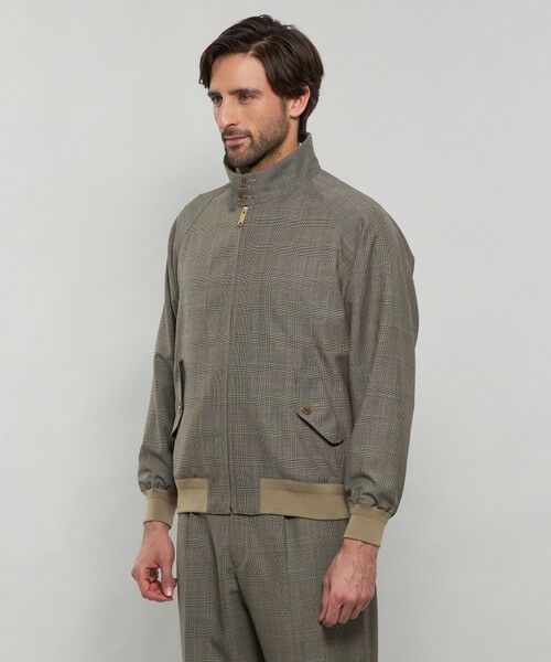 MACKINTOSH LONDON(MENS) / マッキントッシュ ロンドン メンズ ブルゾン | 【DORMEUIL/ドーメル】【SUPER LITE TONIK】ハリントンジャケット | 詳細3