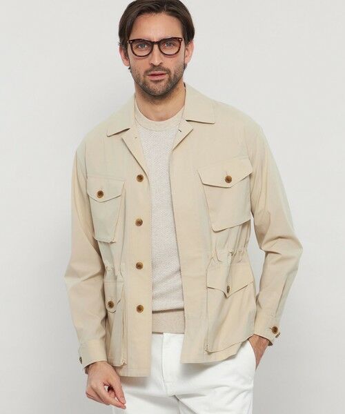 MACKINTOSH LONDON(MENS)/マッキントッシュ ロンドン メンズ ファティーグシャツジャケット ベージュ 42 MACKINTOSH LONDON(MENS)/マッキントッシュ ロンドン メンズ ファティーグシャツジャケット ベージュ 42