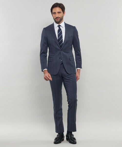 MACKINTOSH LONDON(MENS) / マッキントッシュ ロンドン メンズ セットアップ | 【NEW BRIDGE】【LoroPiana Fabric】グレンチェックスーツ | 詳細1