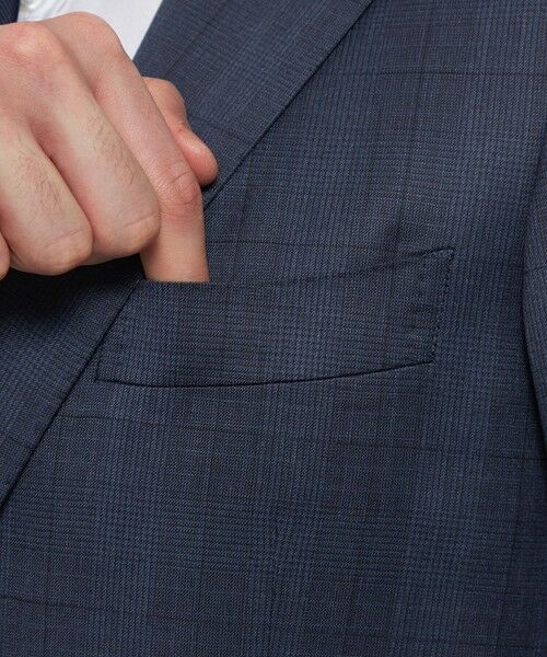 MACKINTOSH LONDON(MENS) / マッキントッシュ ロンドン メンズ セットアップ | 【NEW BRIDGE】【LoroPiana Fabric】グレンチェックスーツ | 詳細6