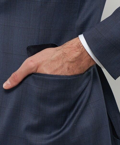 MACKINTOSH LONDON(MENS) / マッキントッシュ ロンドン メンズ セットアップ | 【NEW BRIDGE】【LoroPiana Fabric】グレンチェックスーツ | 詳細7