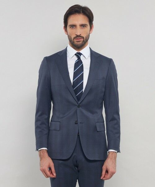 MACKINTOSH LONDON(MENS) / マッキントッシュ ロンドン メンズ セットアップ | 【NEW BRIDGE】【LoroPiana Fabric】グレンチェックスーツ | 詳細2