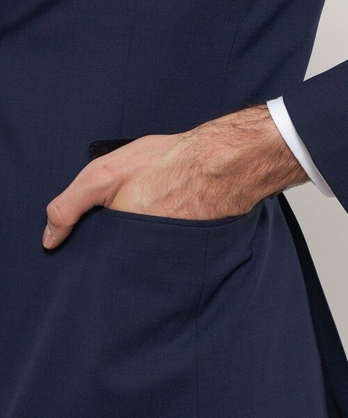 MACKINTOSH LONDON(MENS) / マッキントッシュ ロンドン 　メンズ セットアップ | 【NEW BRIDGE】Super110's ピンドットスーツ | 詳細7