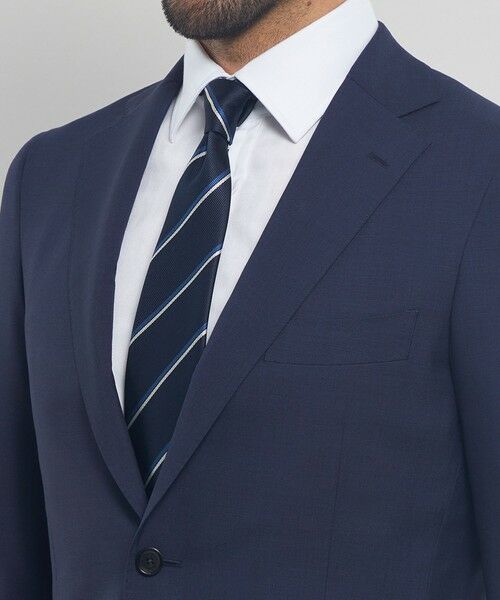 MACKINTOSH LONDON(MENS) / マッキントッシュ ロンドン メンズ セットアップ | 【NEW BRIDGE】Super110's ピンドットスーツ | 詳細5