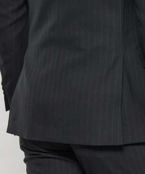 MACKINTOSH LONDON(MENS) / マッキントッシュ ロンドン 　メンズ セットアップ | 【NEW BRIDGE】Super110's コンビネーションストライプ | 詳細8