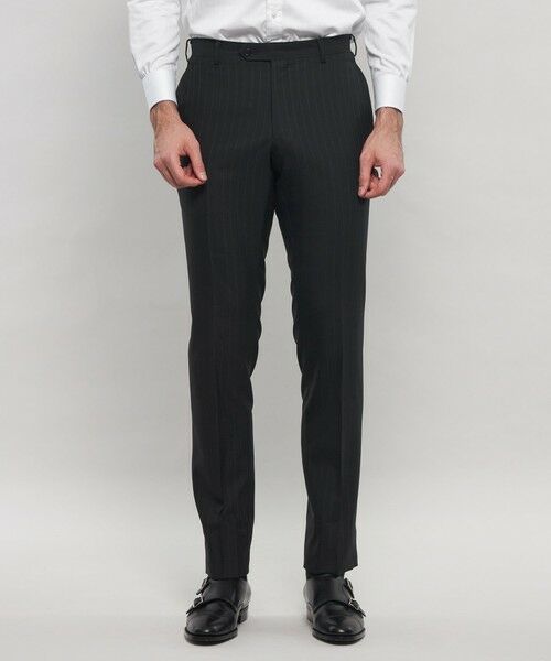 MACKINTOSH LONDON(MENS) / マッキントッシュ ロンドン 　メンズ セットアップ | 【NEW BRIDGE】Super110's コンビネーションストライプ | 詳細11