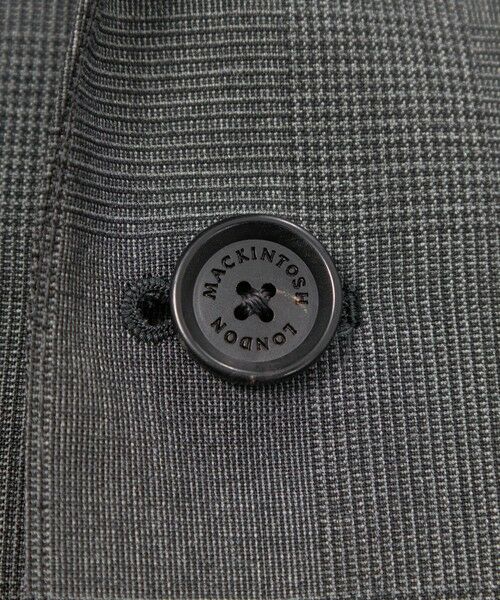 MACKINTOSH LONDON(MENS) / マッキントッシュ ロンドン メンズ セットアップ | 【NEW BRIDGE】Super110's グレンチェックスーツ | 詳細9