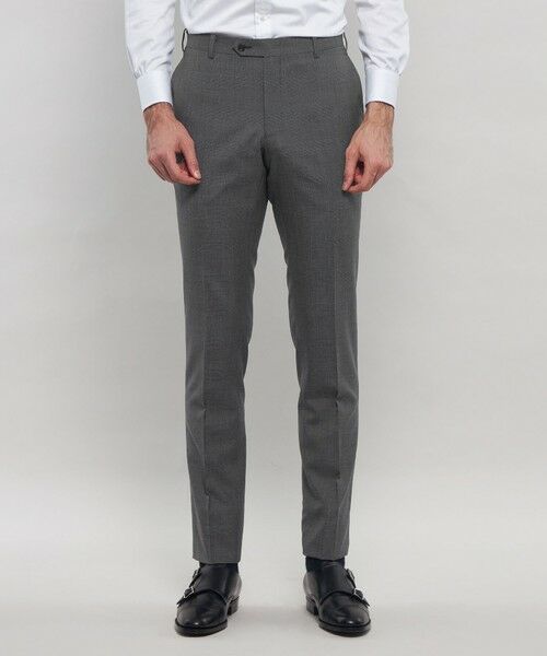 MACKINTOSH LONDON(MENS) / マッキントッシュ ロンドン 　メンズ セットアップ | 【NEW BRIDGE】Super110's グレンチェックスーツ | 詳細11