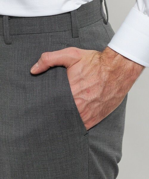 MACKINTOSH LONDON(MENS) / マッキントッシュ ロンドン 　メンズ セットアップ | 【NEW BRIDGE】Super110's グレンチェックスーツ | 詳細14