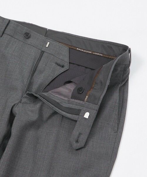 MACKINTOSH LONDON(MENS) / マッキントッシュ ロンドン 　メンズ セットアップ | 【NEW BRIDGE】Super110's グレンチェックスーツ | 詳細15