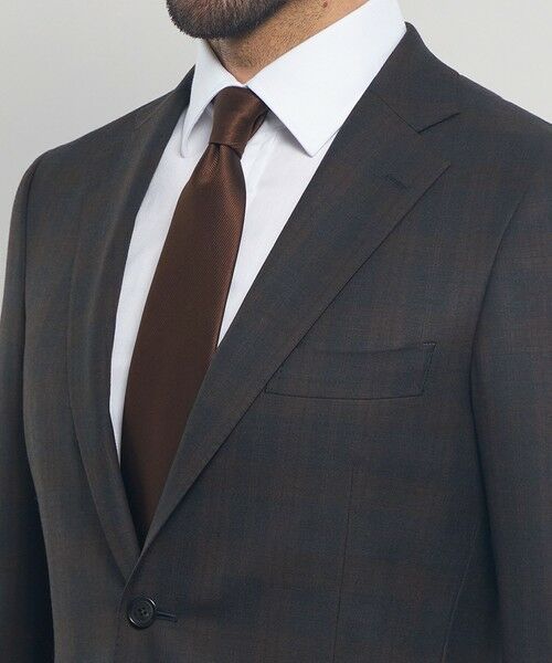 MACKINTOSH LONDON(MENS) / マッキントッシュ ロンドン 　メンズ セットアップ | 【NEW BRIDGE】Super110's コンビネーションチェックスーツ | 詳細5