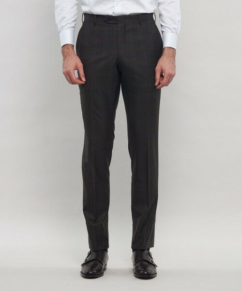 MACKINTOSH LONDON(MENS) / マッキントッシュ ロンドン 　メンズ セットアップ | 【NEW BRIDGE】Super110's コンビネーションチェックスーツ | 詳細11