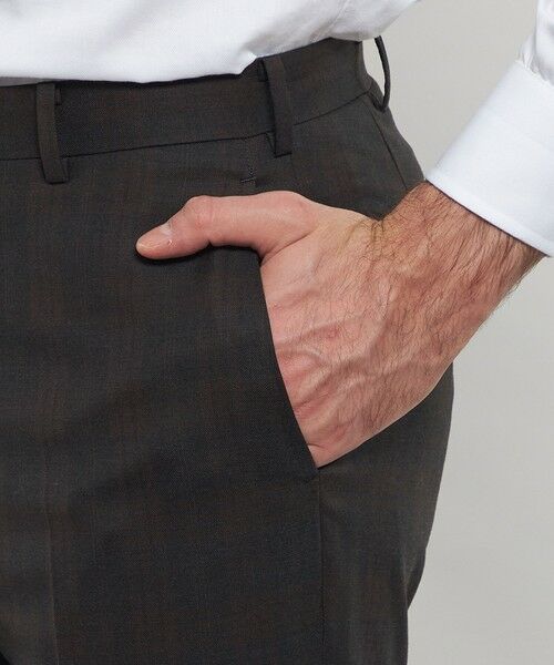 MACKINTOSH LONDON(MENS) / マッキントッシュ ロンドン 　メンズ セットアップ | 【NEW BRIDGE】Super110's コンビネーションチェックスーツ | 詳細14