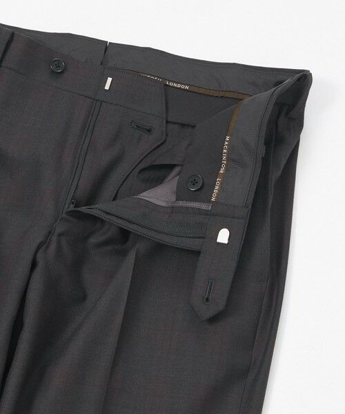 MACKINTOSH LONDON(MENS) / マッキントッシュ ロンドン 　メンズ セットアップ | 【NEW BRIDGE】Super110's コンビネーションチェックスーツ | 詳細15