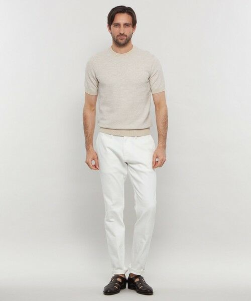 MACKINTOSH LONDON(MENS) / マッキントッシュ ロンドン 　メンズ ニット・セーター | 交編メランジコットンニットT | 詳細3