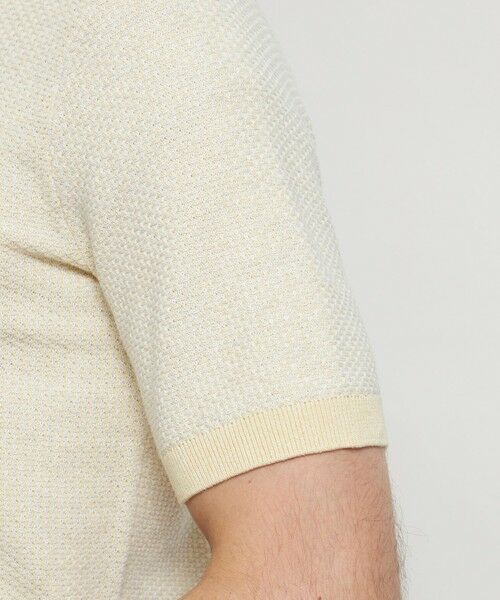 MACKINTOSH LONDON(MENS) / マッキントッシュ ロンドン 　メンズ ニット・セーター | 交編メランジコットンニットT | 詳細9